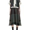 Clothing * | Sacai Good Quality X Eric Haze Tie-Neck Midi Dress