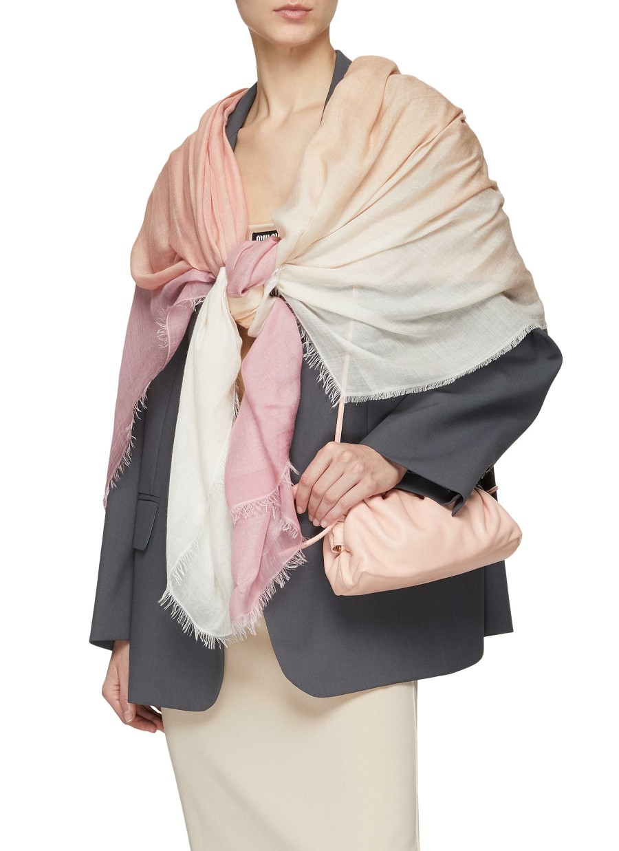 Accessories * | Faliero Sarti Outlet 'New Amante' Ombre Knit Fringed Scarf