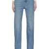 Clothing * | Alexander Wang Outlet Sale Crystal Charm Low Rise Slouchy Jeans