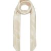 Accessories * | Alexander Mcqueen Clearance Graffiti Logo Skull Silk Foulard