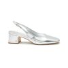 Shoes * | Sam Edelman Quick Delivery 'Terra' 50 Square Toe Leather Slingback Pumps