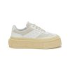 Shoes * | Mm6 Maison Margiela Tendy Style Leather Platform Low Top Sneakers