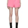 Clothing * | Ganni Clearance Logo Embroidered Drawstring Elasticated Shorts