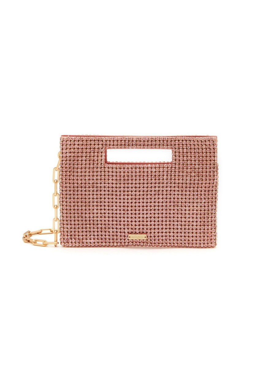 Bags * | Cult Gaia Outlet Sale Mini 'Lucinda' Crystal Embellished Shoulder Bag