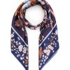 Accessories * | Liberty London Flash Sale 'Elysian Paradise' Silk Twill Scarf