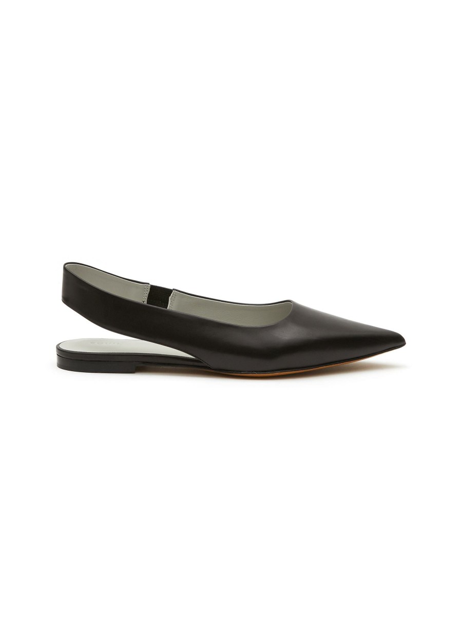 Shoes * | Equil Closeout Sale 'Geneva' Leather Slingback Flats