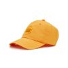 Accessories * | Acne Studios Quick Delivery Textured Face Logo Baseball Cap