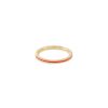 Accessories * | Eyem Flash Sale 18K Gold Plated Sterling Silver Enamel Slim Band Ring