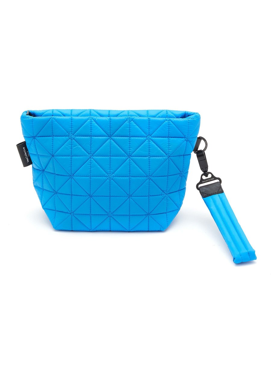 Bags * | Veecollective Tendy Style Vee' Quilted Recycled Nylon Clutch