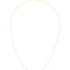 Accessories * | Eyem Shop 18K Gold Plated Sterling Silver Classic Cable Link Chain Necklace 40Cm