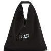 Bags * | Mm6 Maison Margiela Crazy Deals Logo Print Cotton Japanese Tote Bag