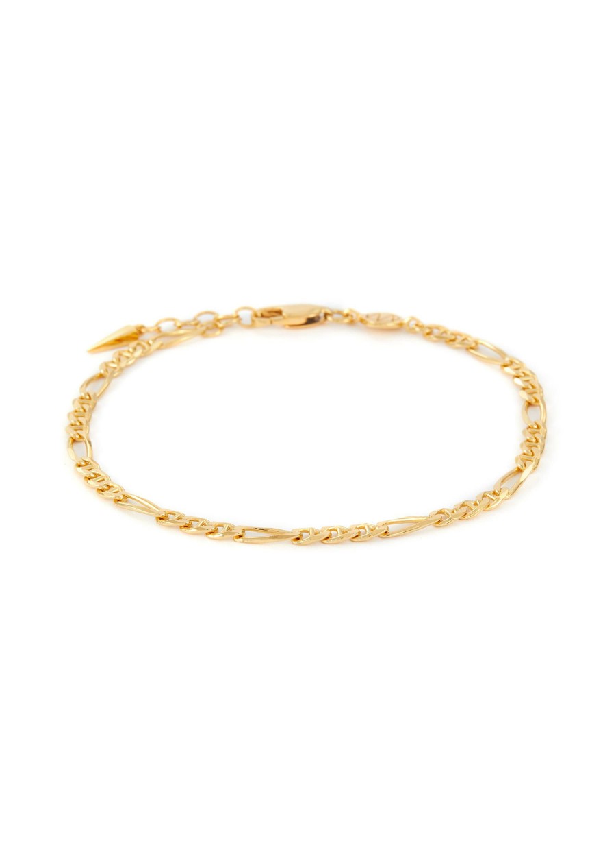 Accessories * | Missoma Shop 'Chain Reaction' Filia 18K Gold Plated Sterling Silver Chain Bracelet