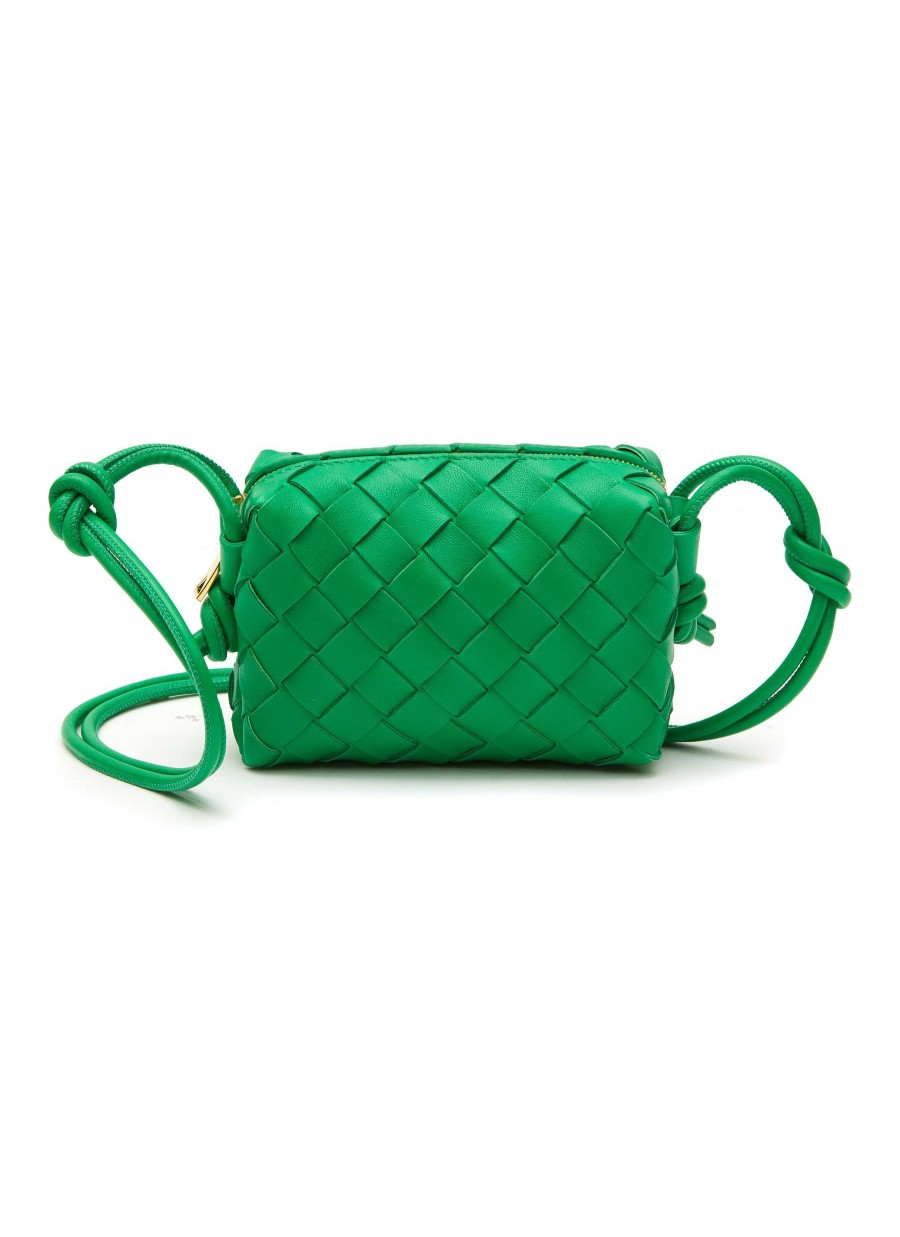 Bags * | Bottega Veneta Premium 'Candy Loop' Intrecciato Nappa Leather Crossbody Bag