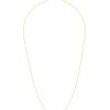 Accessories * | Eyem Online 18K Gold Plated Sterling Silver Ball Chain Necklace 60Cm