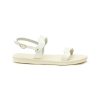 Shoes * | Ancient Greek Sandals Hot Sale 'Calamos' Wavy Double Band Leather Slingback Sandals