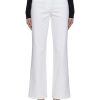 Clothing * | St. John Quick Delivery Cotton Blend High Waist Straight Pants