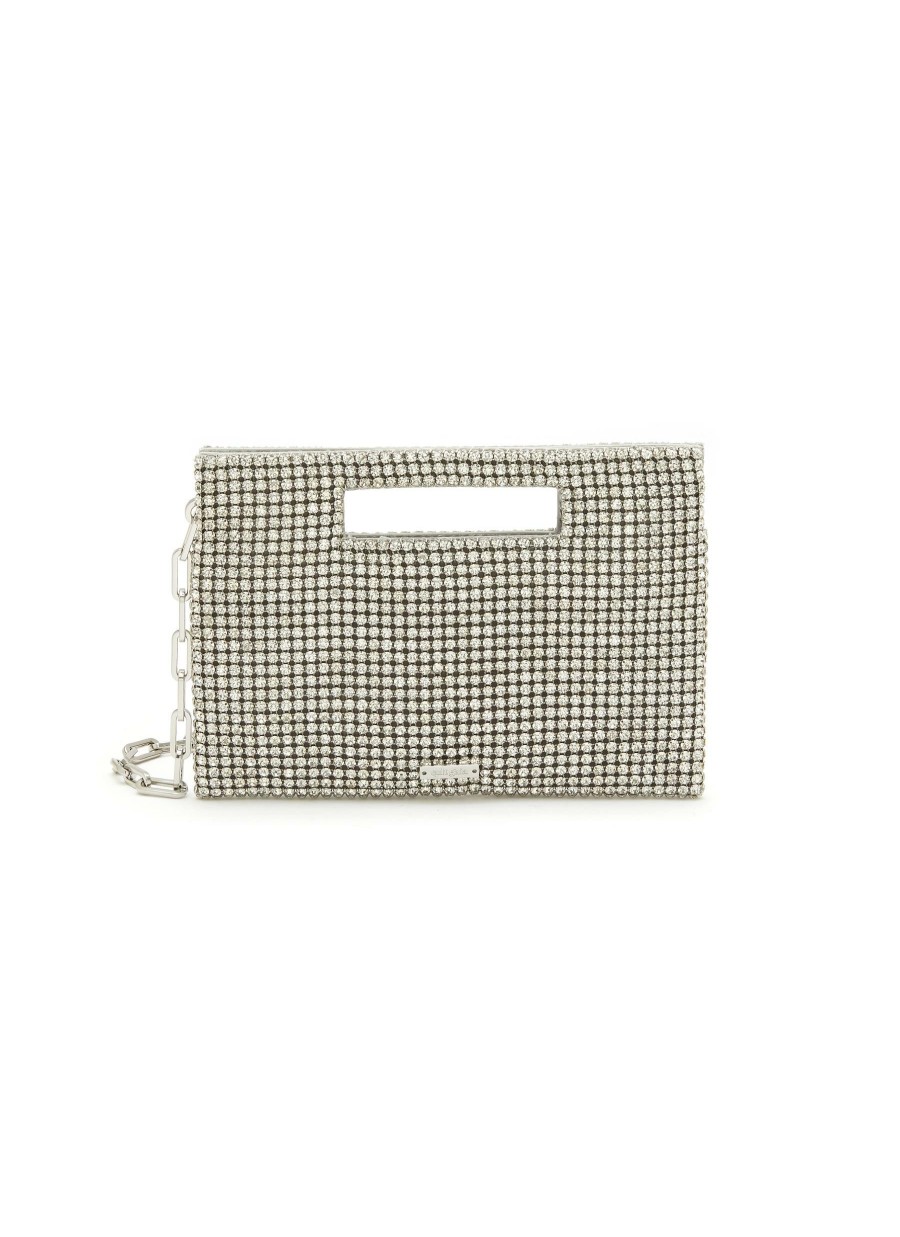 Bags * | Cult Gaia Outlet Mini 'Lucinda' Crystal Embellished Shoulder Bag