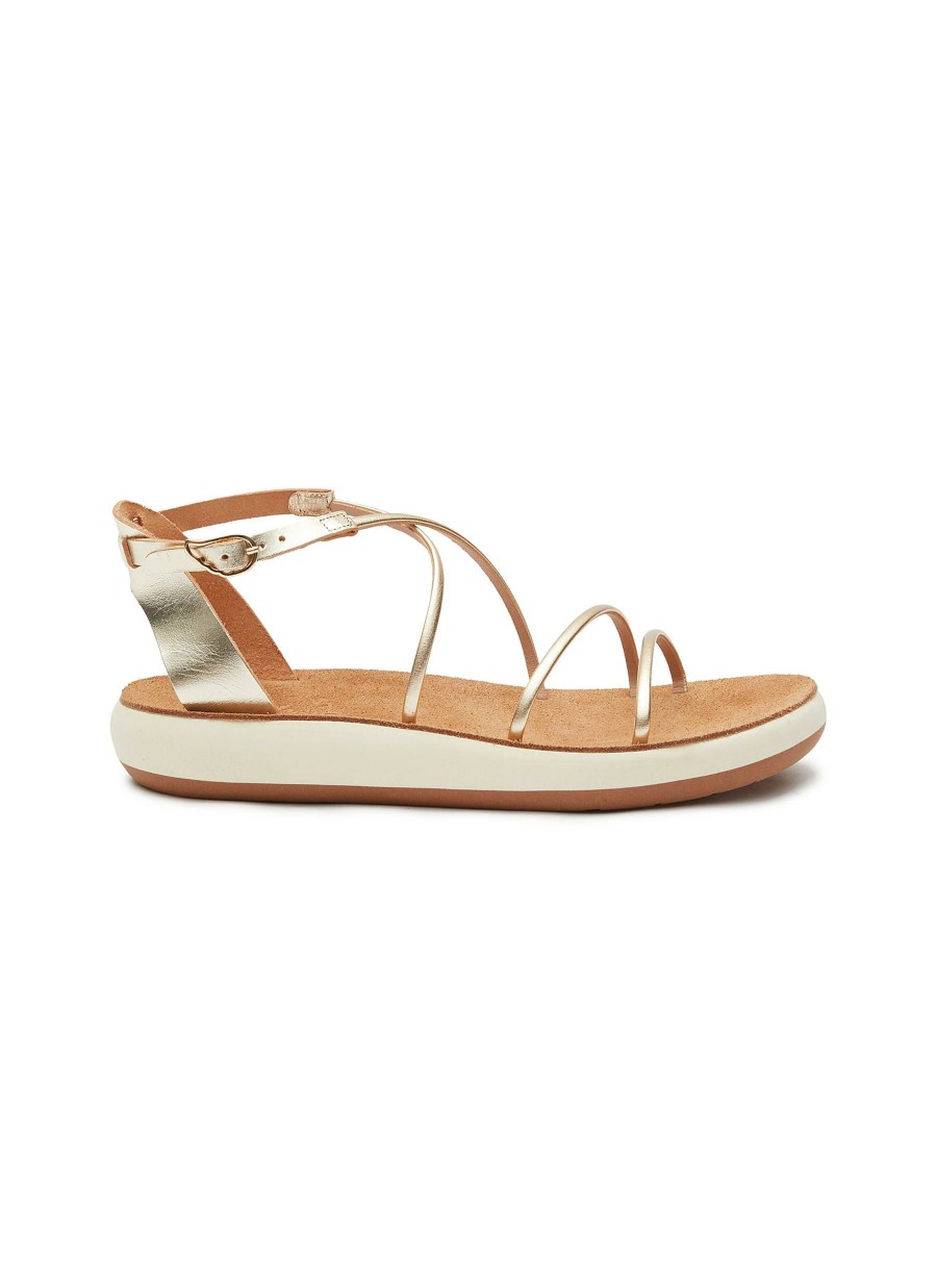 Shoes * | Ancient Greek Sandals Best Sellers 'Anastasia' Multi Band Leather Sandals