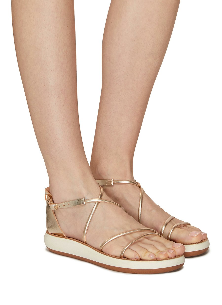 Shoes * | Ancient Greek Sandals Best Sellers 'Anastasia' Multi Band Leather Sandals