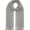 Accessories * | Acne Studios Best Sale Wool Fringed Scarf